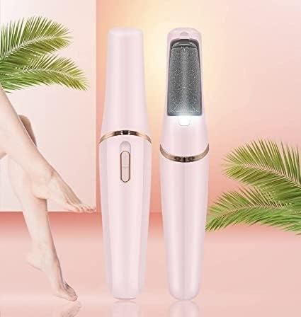 Electronic Pedicure Tool Cordless Rechargeable Callus Dead Skin Remover Polishing Wand with Roller Heads Flawless Pedi Electronic Pedicure Tool Callus Dead Skin Remover