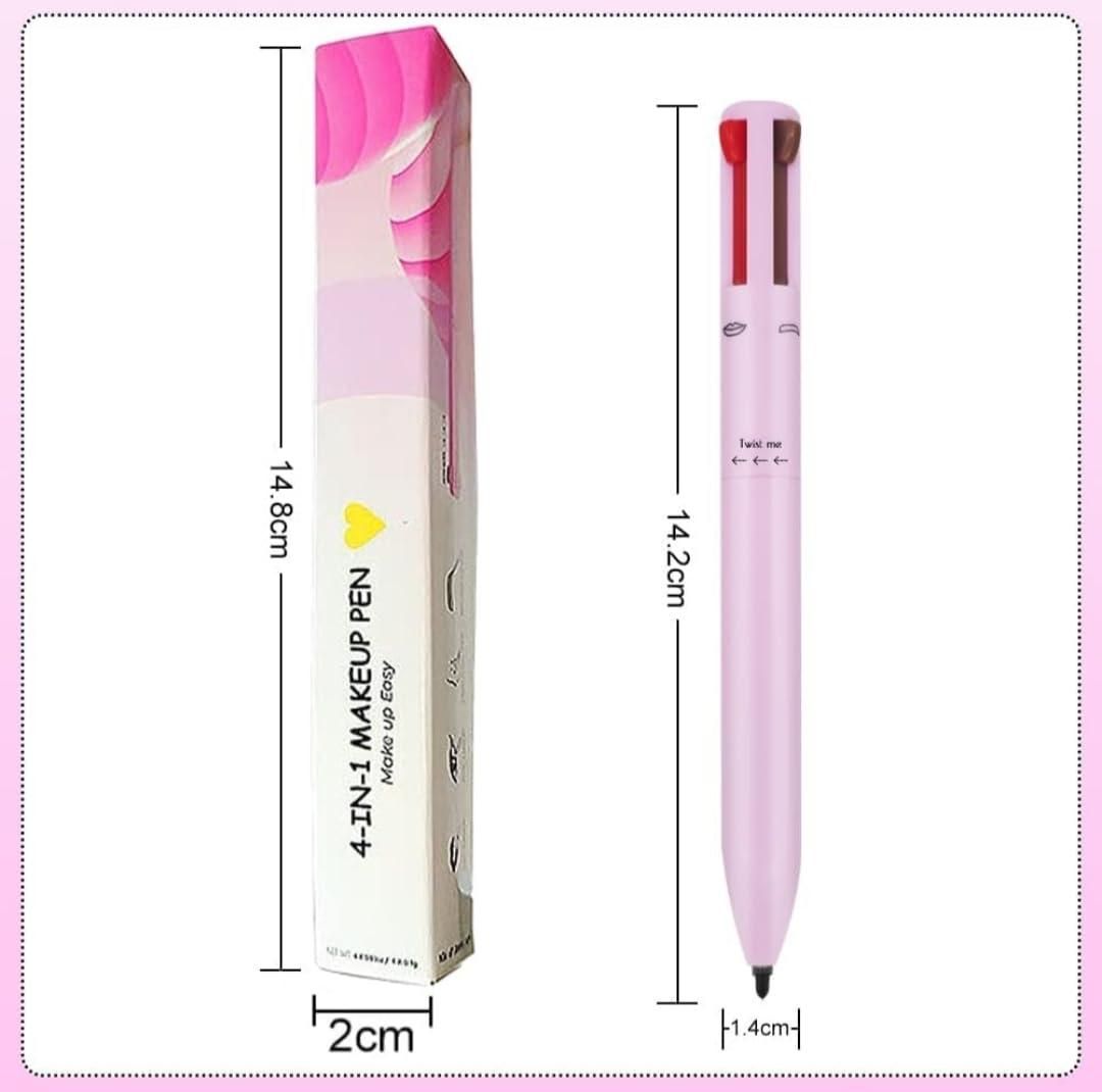 Touch Up 4-in-1 Makeup Pen | Eyeliner, Lip Liner & Highlighter in One