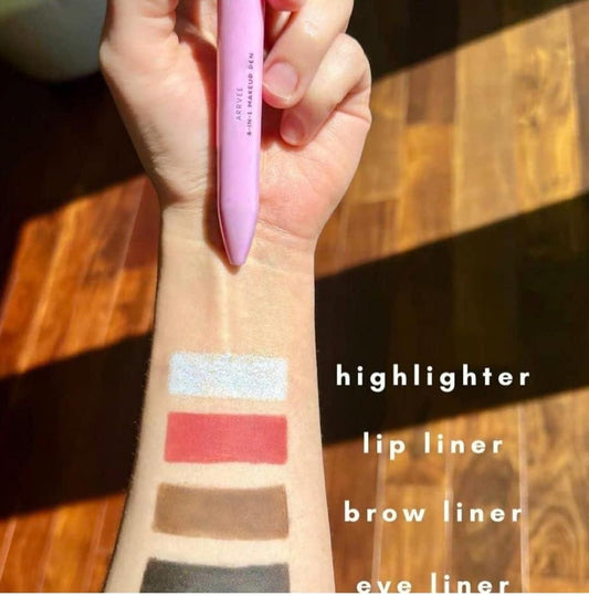 Touch Up 4-in-1 Makeup Pen | Eyeliner, Lip Liner & Highlighter in One
