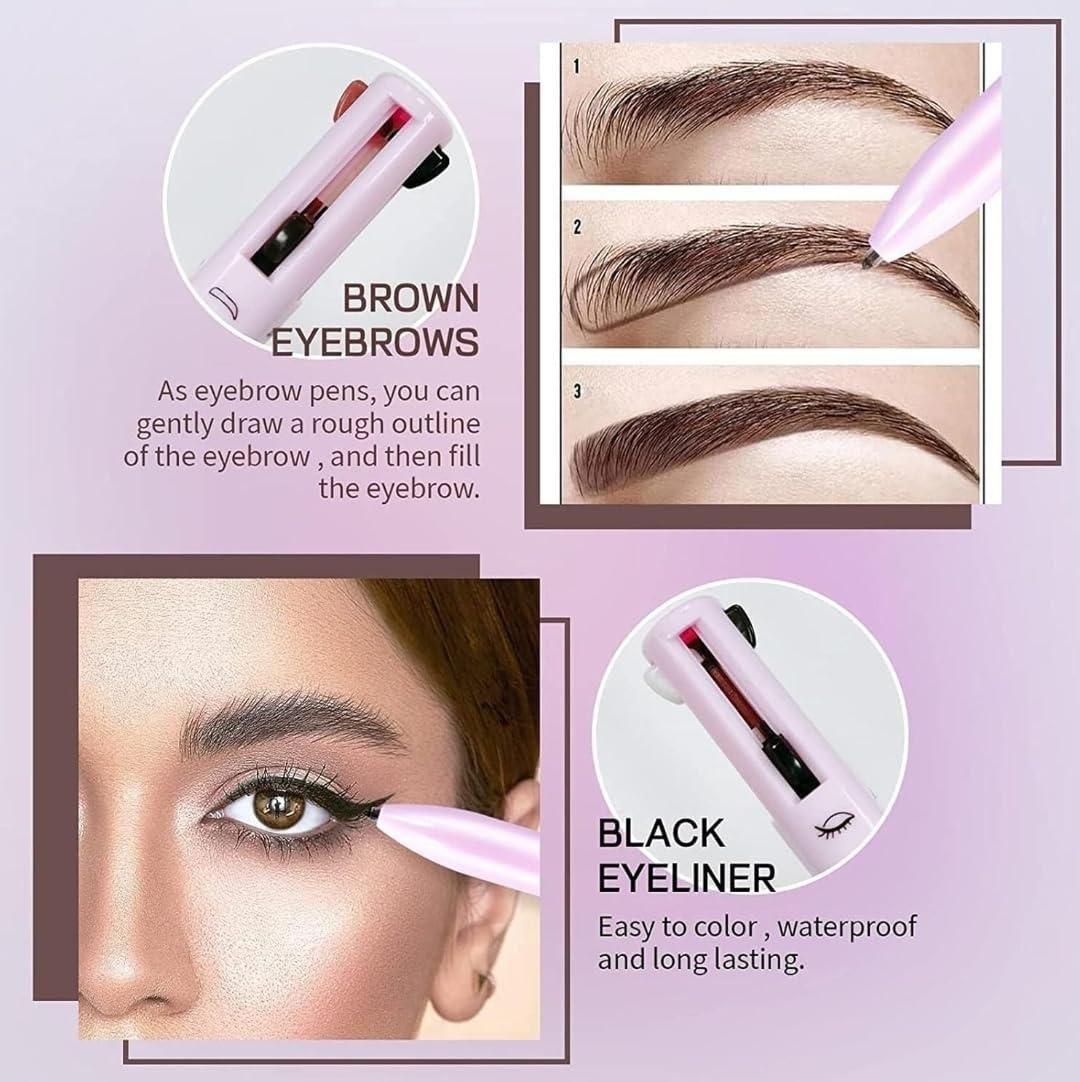 Touch Up 4-in-1 Makeup Pen | Eyeliner, Lip Liner & Highlighter in One