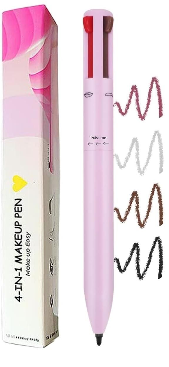Touch Up 4-in-1 Makeup Pen | Eyeliner, Lip Liner & Highlighter in One