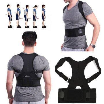 Posture Corrector Belt for Men & Women – Adjustable Back & Shoulder Support, Pain Relief & Posture Trainer