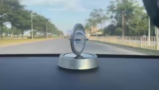 Solar Energy Rotate Car Perfume Diffuser